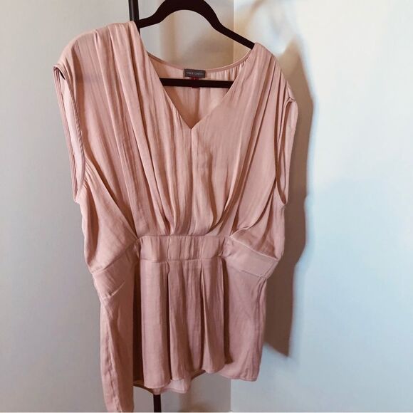 Vince Camuto peplum style blouse pink - Picture 6 of 6
